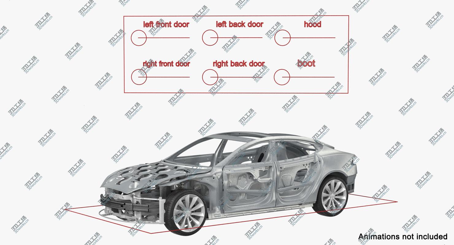 images/goods_img/20210113/Tesla Model S and Frame Rigged Collection 3D model/5.jpg